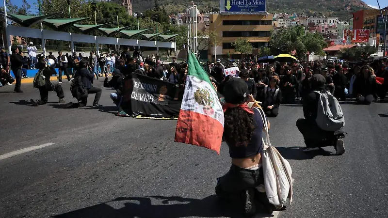 Marcha por la memoria histórica movimiento del 68 en Zacatecas